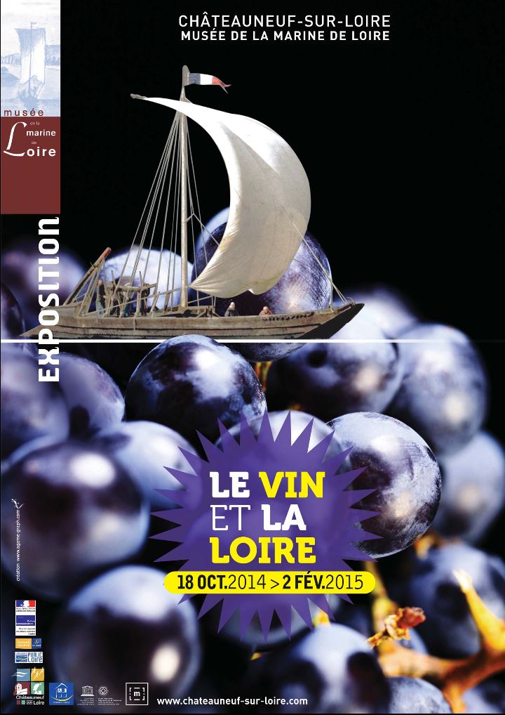 Exposition "Le vin et la Loire" à Chateauneuf sur Loire : du 18 octobre 2014 au 2 février 2015