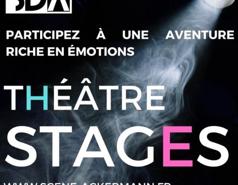 Stage de théâtre "Découvrir un registre et/ou... Le 15 mars 2025