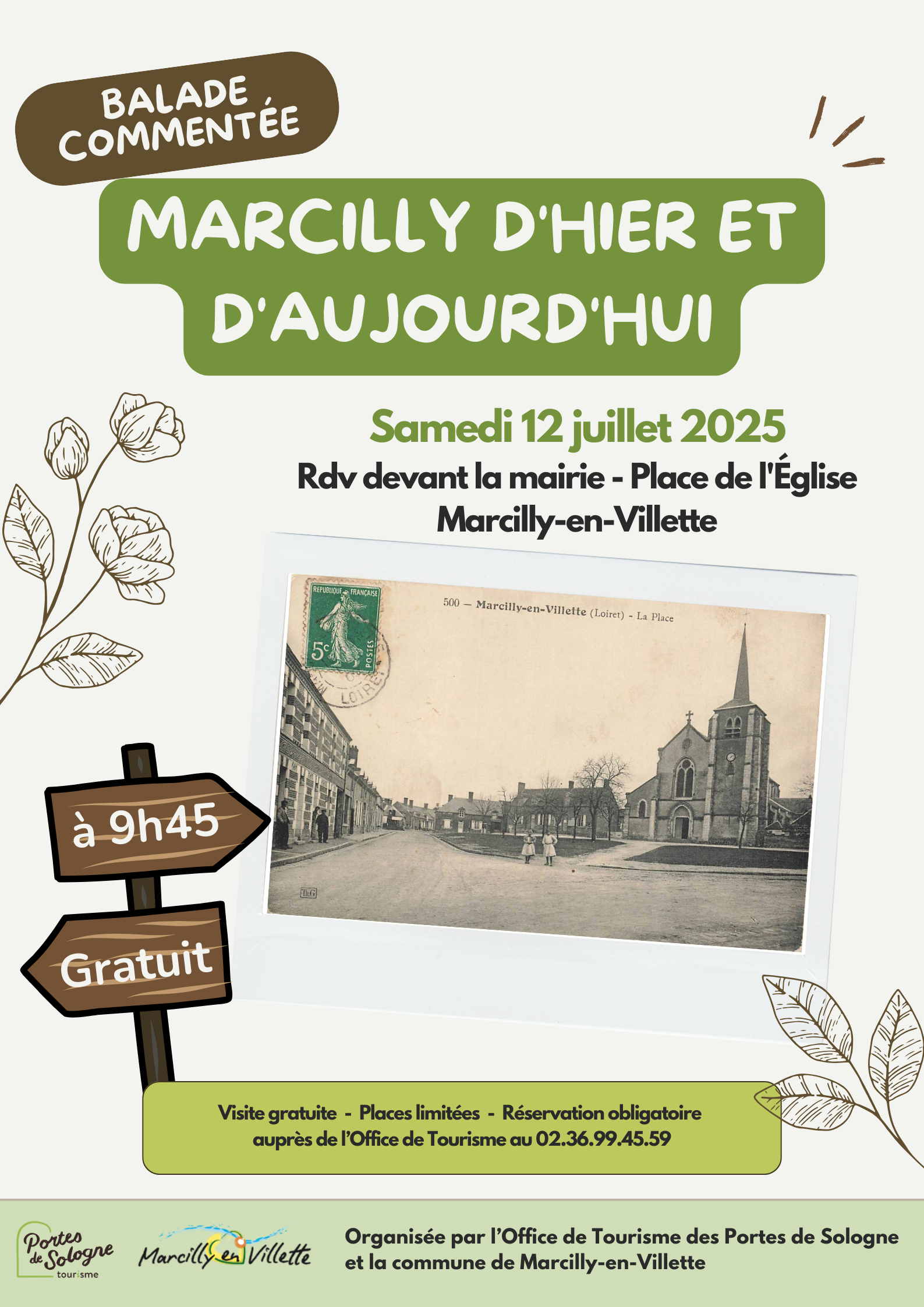 Balade commentée • Marcilly d’hier et d’aujourd’hui