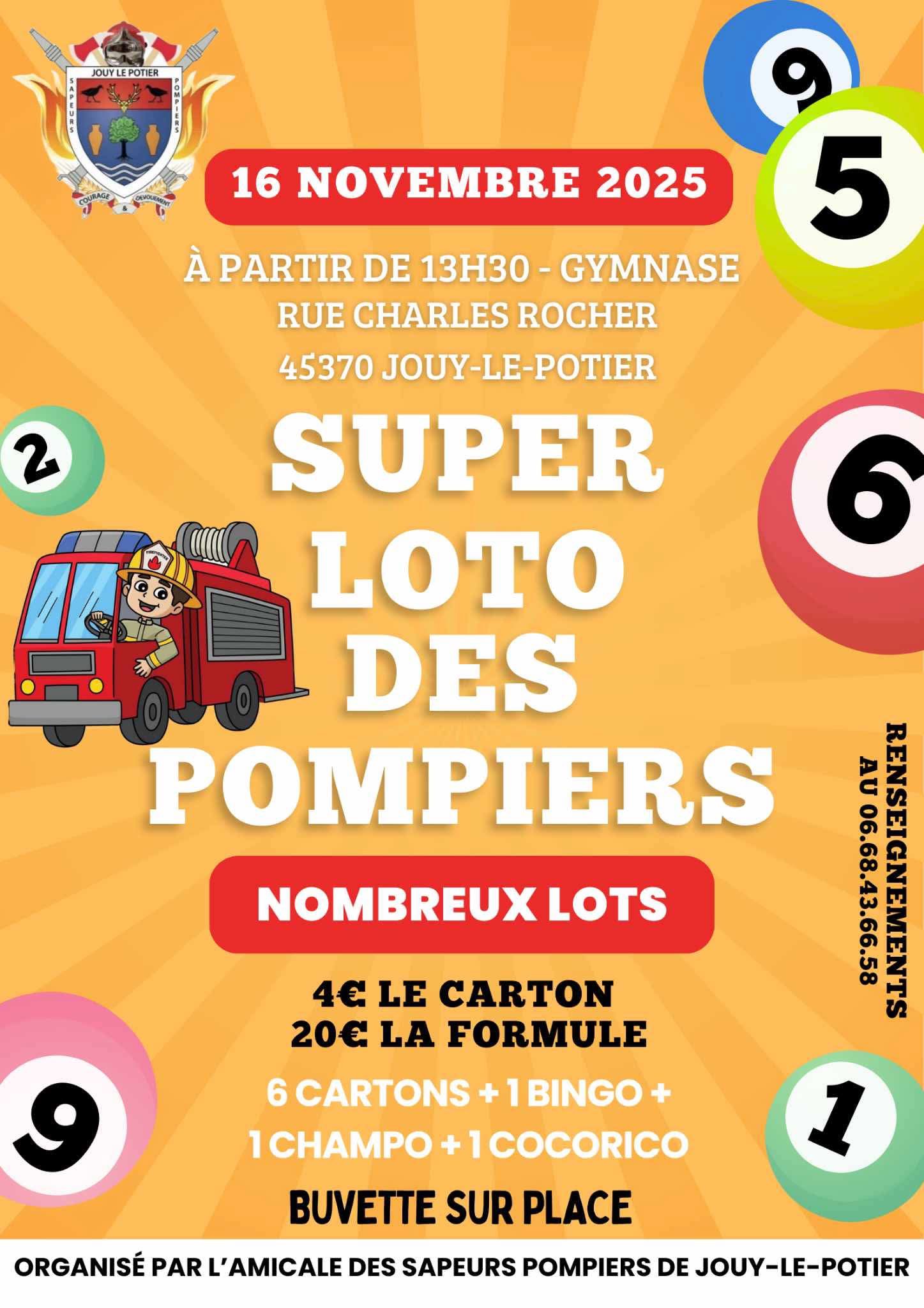 Super loto des Pompiers