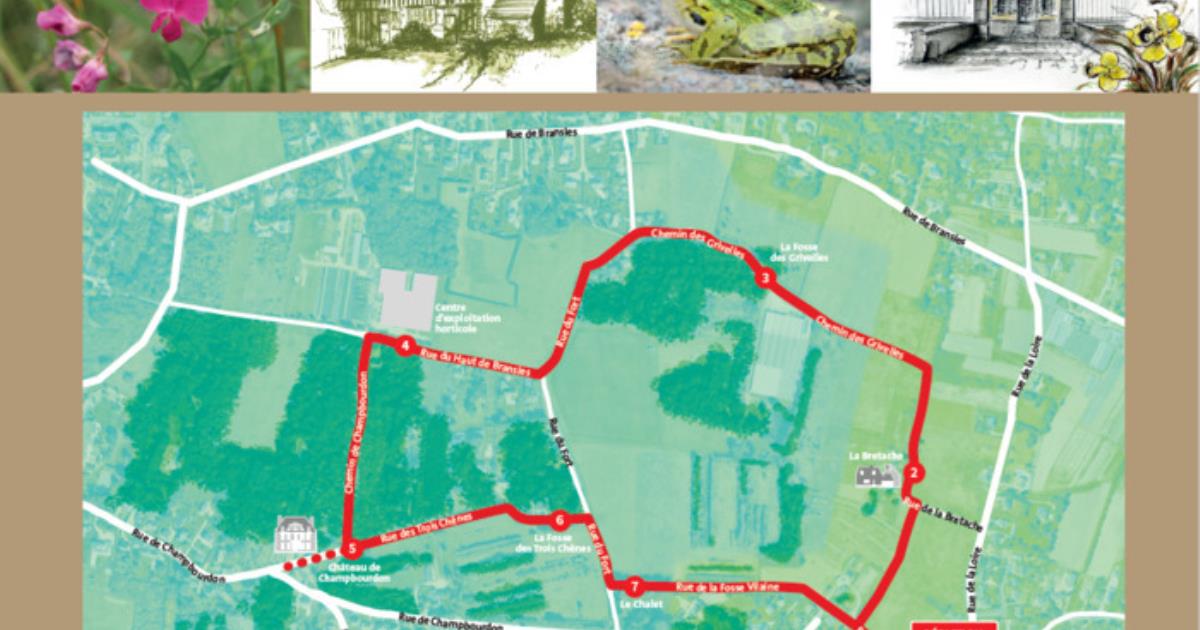 Balade inaugurale du chemin de la Bretâche