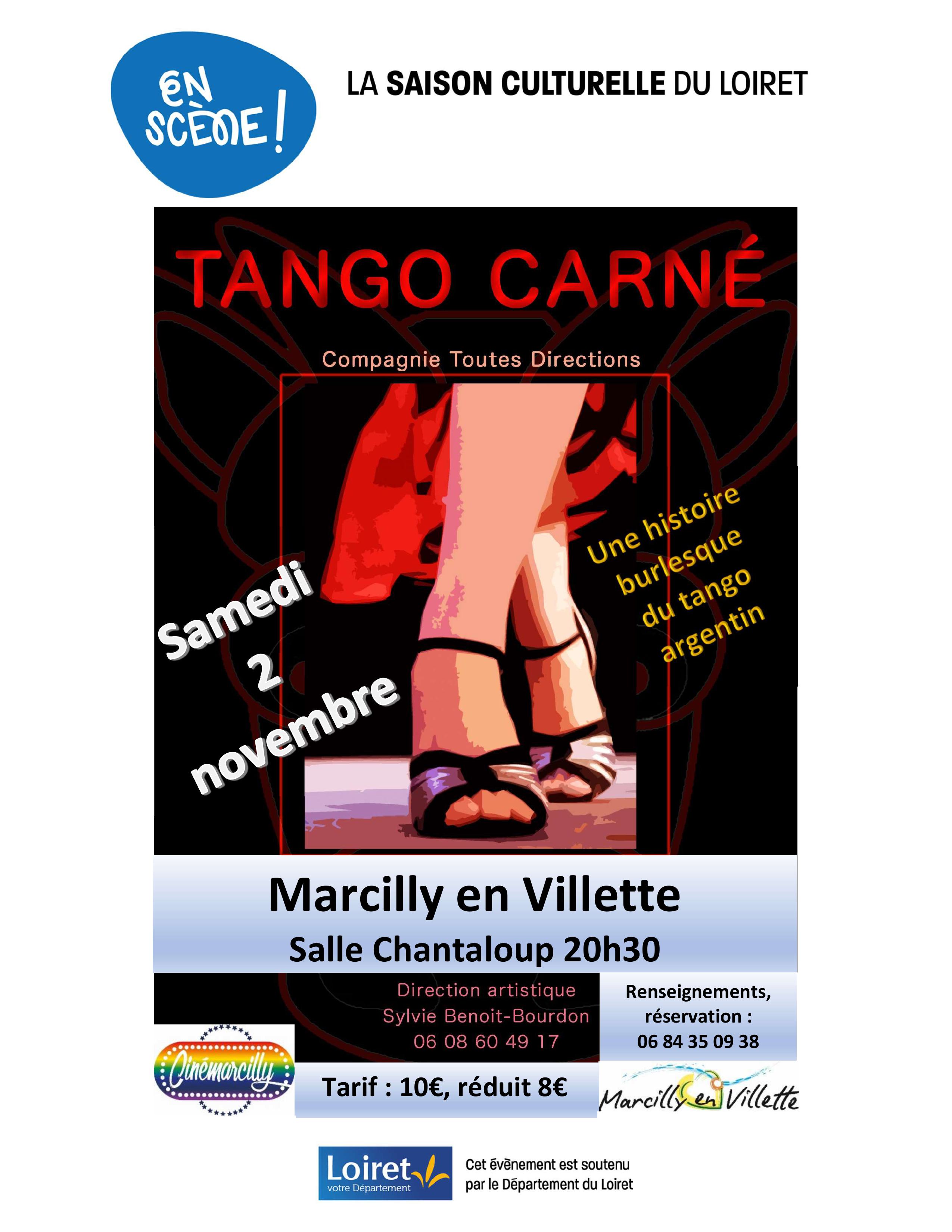 Spectacle • Tango Carné