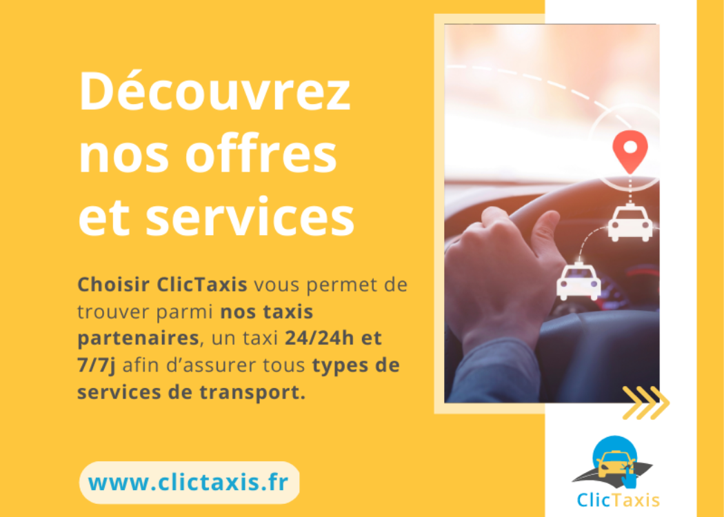 Offres et services ClicTaxis