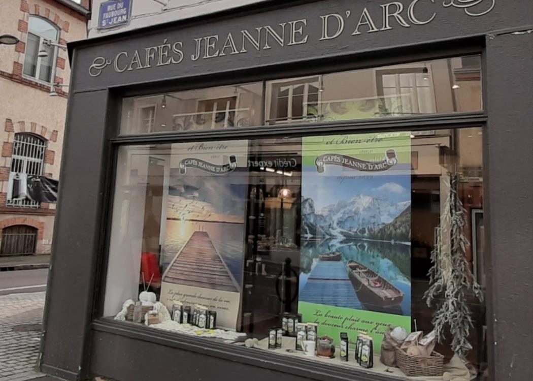 Cafés Jeanne d'Arc Orléans 