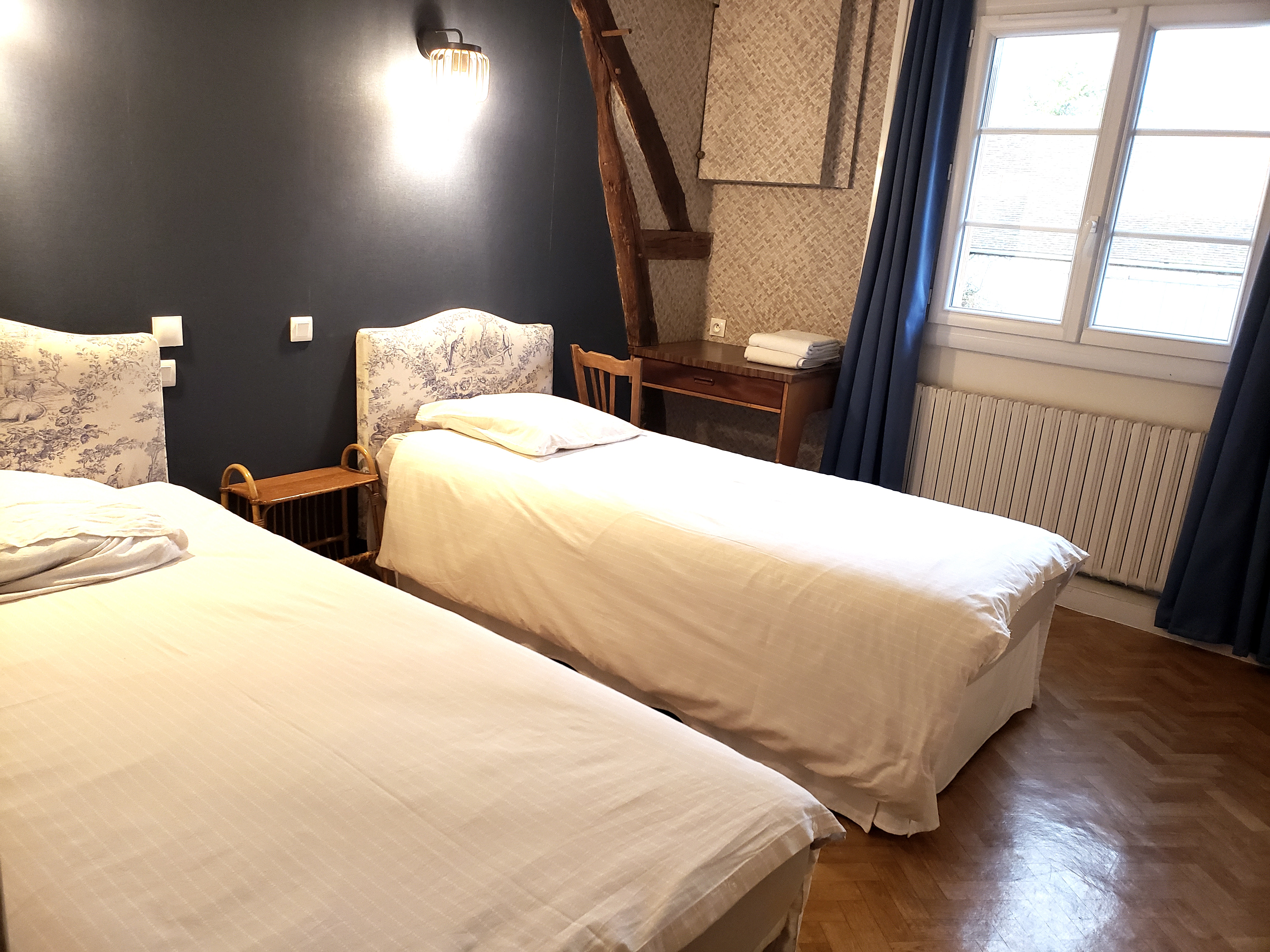 Chambre N° 4 pour 2 pers - Crédit photo : BA