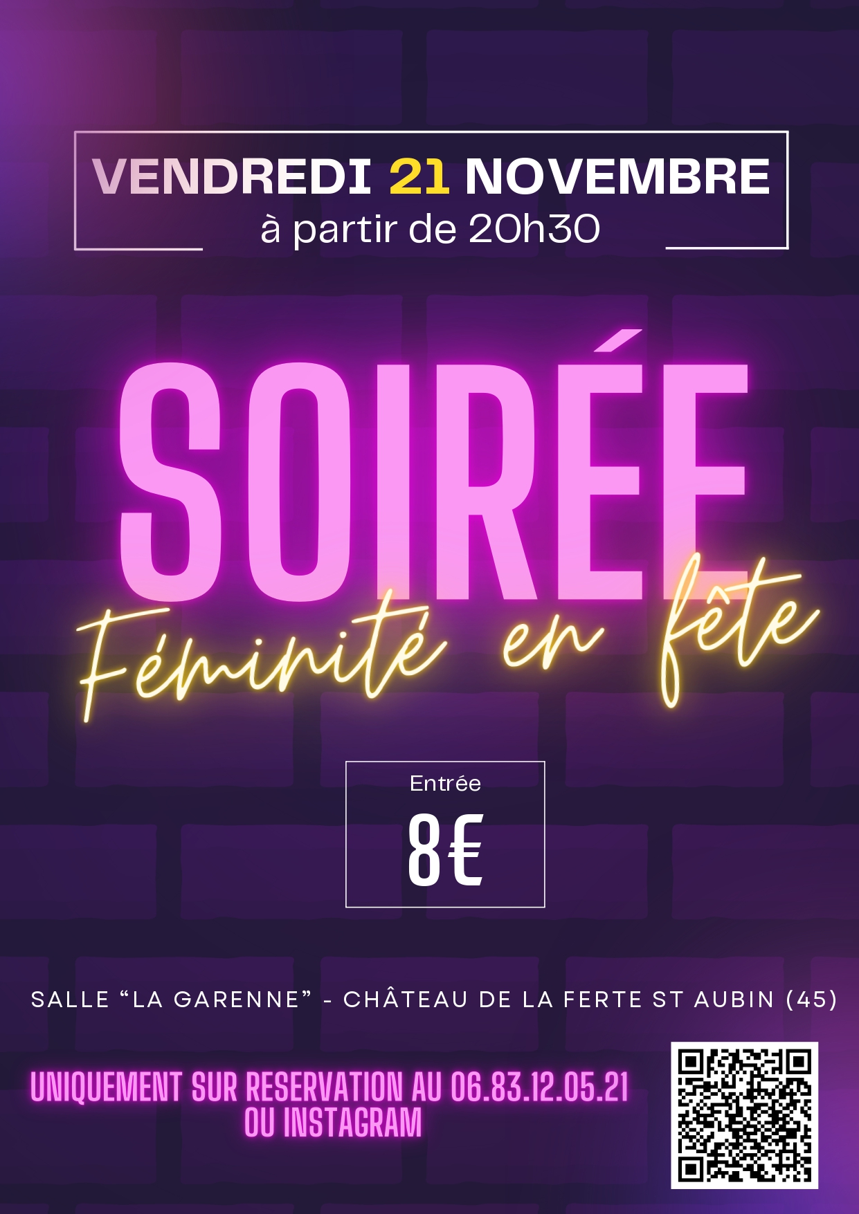 Féminité en fête • novembre