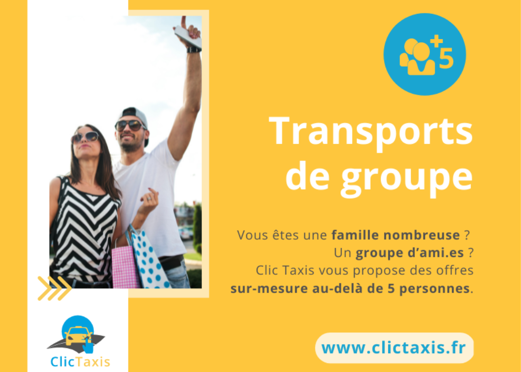Transports de groupe Clic Taxis