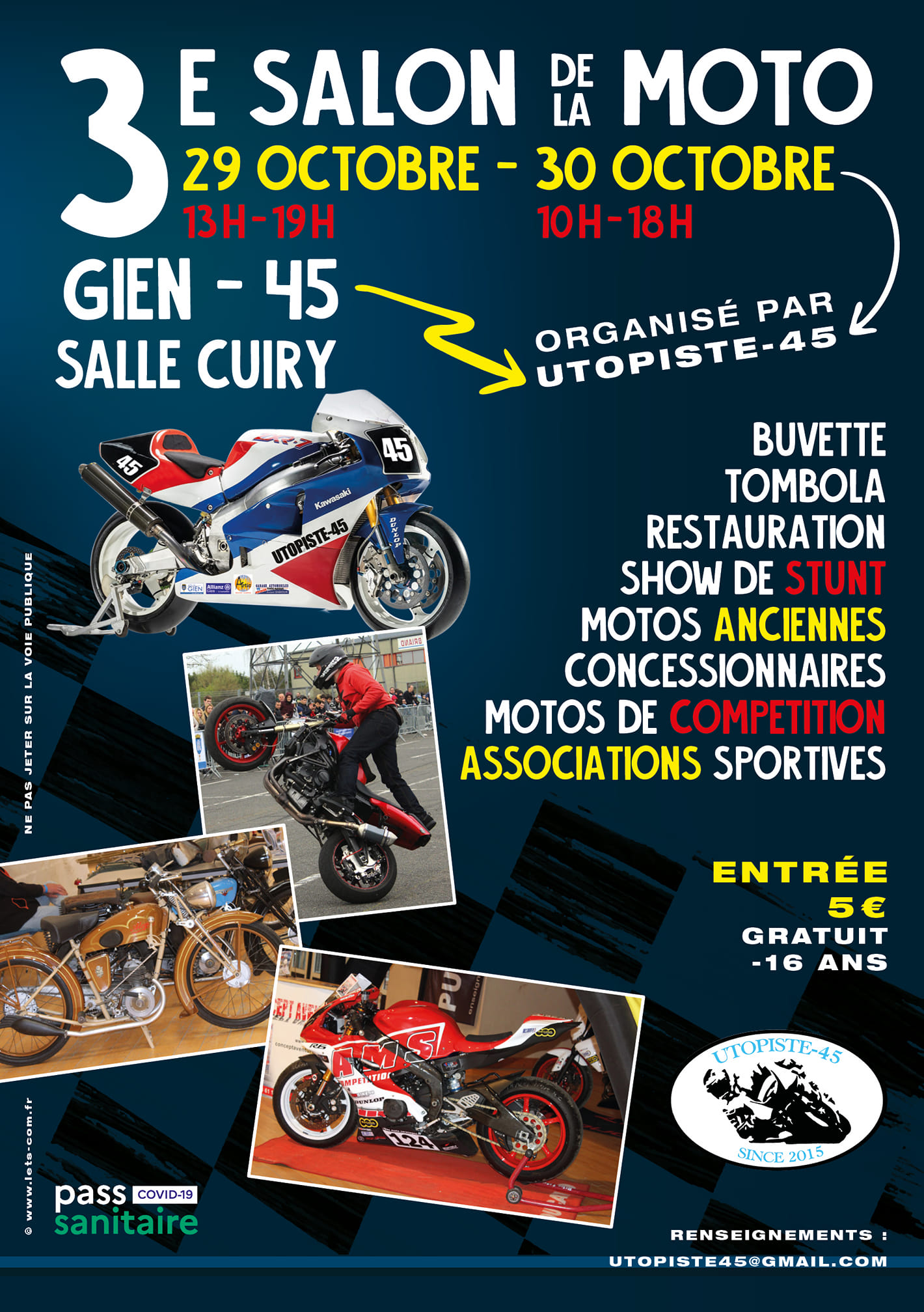 3ème Salon de la Moto, GIEN | Tourisme Loiret