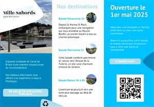 Mille sabords - location de bateaux électriques sans permis