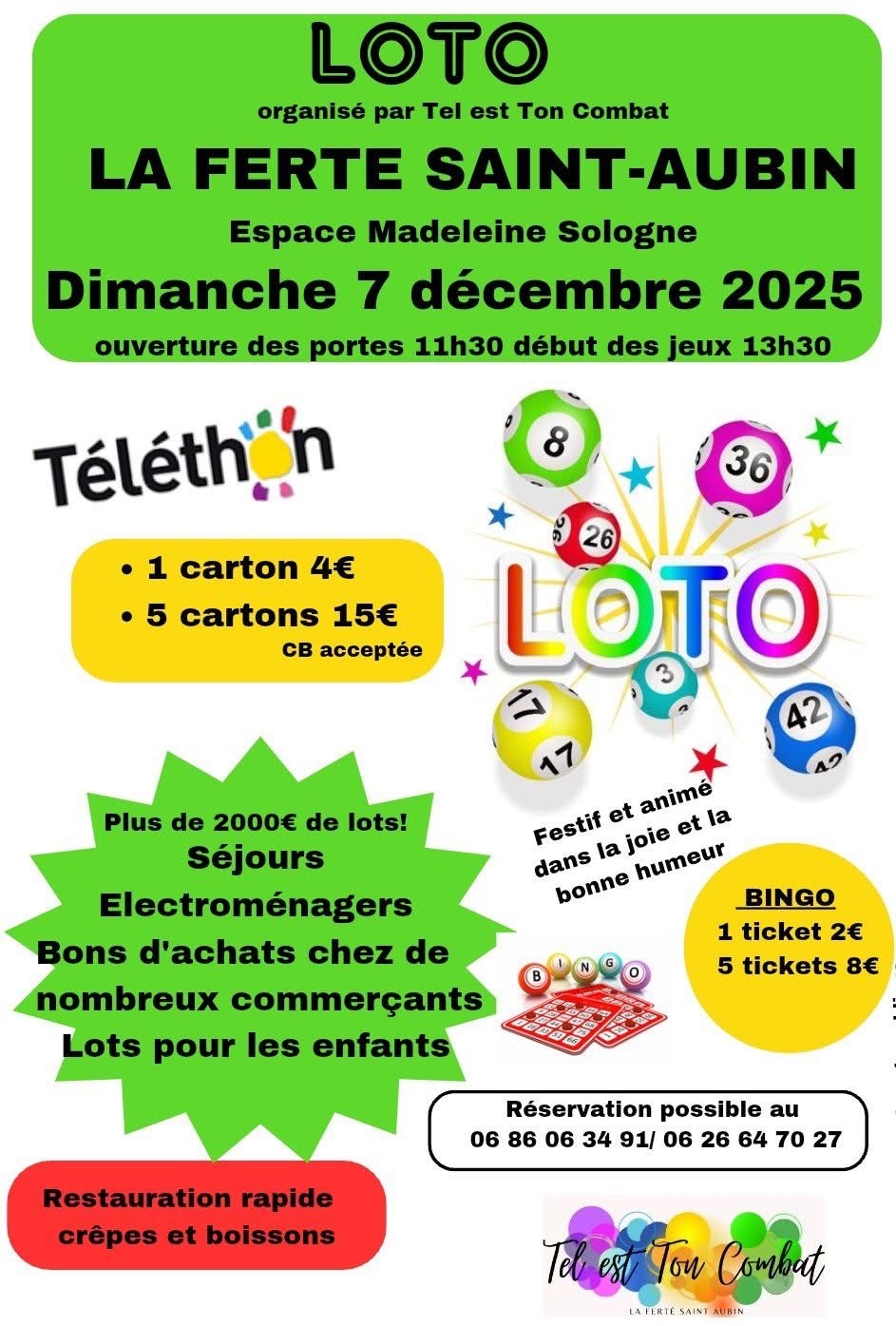 Loto Tel est ton Combat