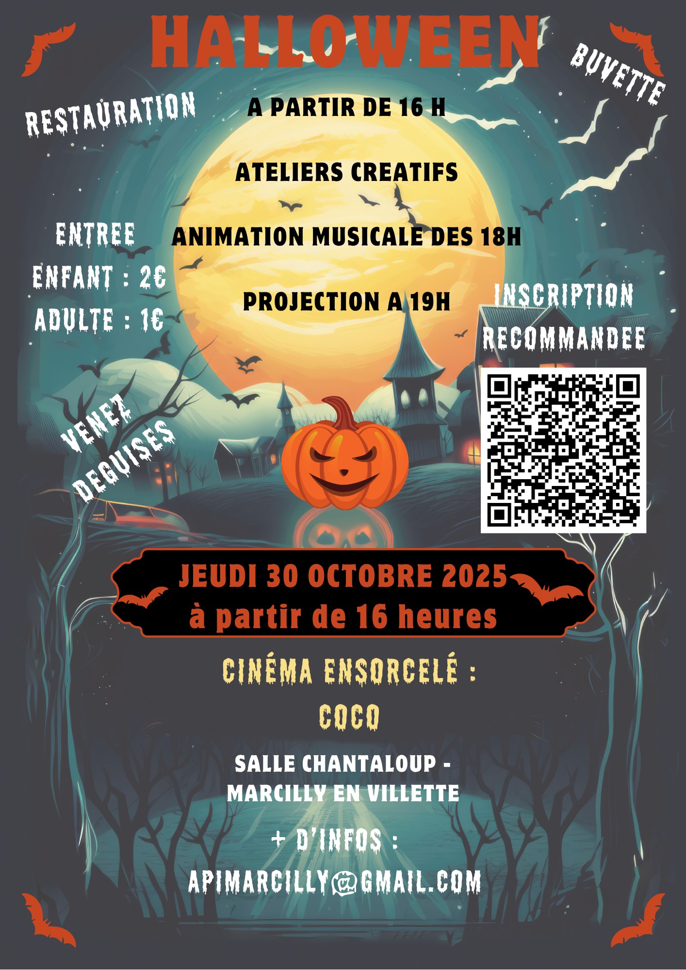 Soirée Halloween