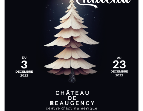 Affiche Noel au Château de Beaugency 2022 