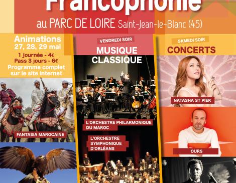 Affiche Festival de la Francophonie 2022