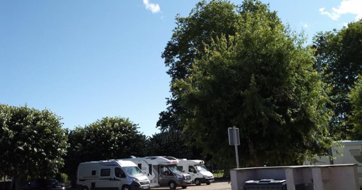 Camping car area of Bonneval Orléans Val de Loire Tourisme