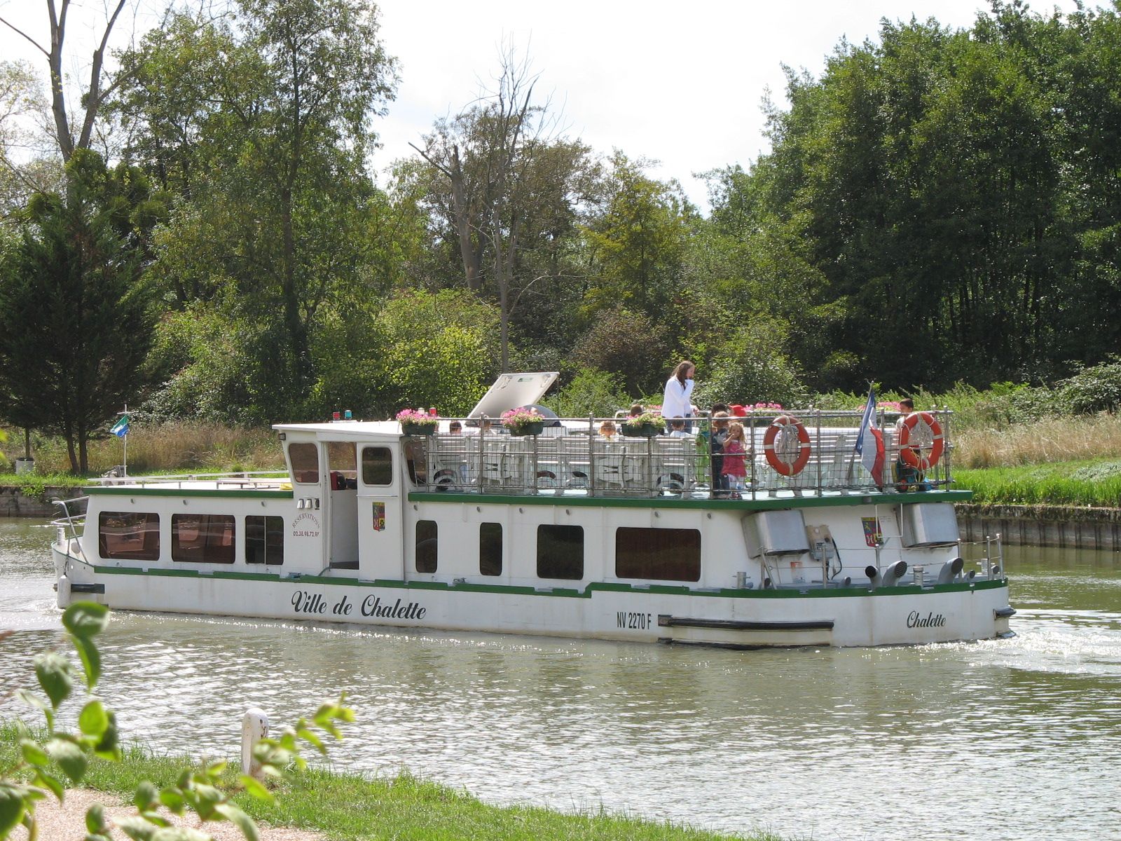 Bateau Promenade Le Ville de Chalette