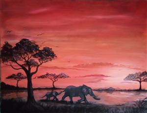 Les peintures de Séverine Delanoue