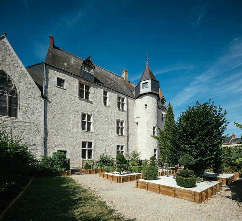 Jardin façade château