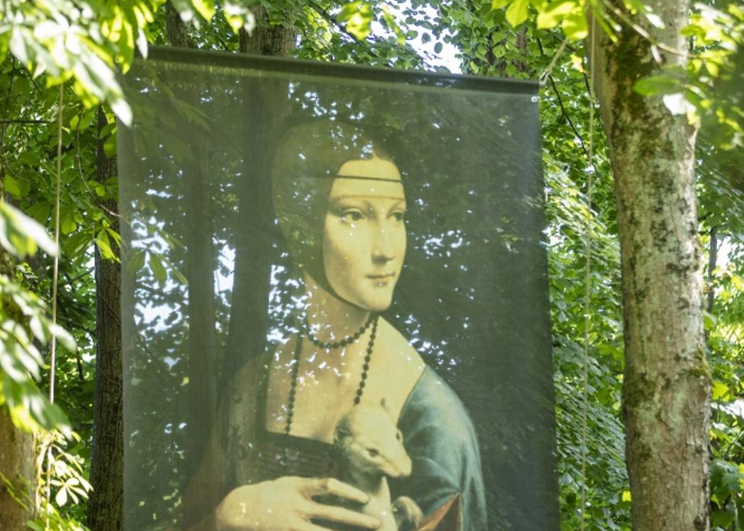 La Dame à l'hermine © Château du Clos Lucé - Parc Leonardo da Vinci, Amboise. Photo Eric Sander (29)
