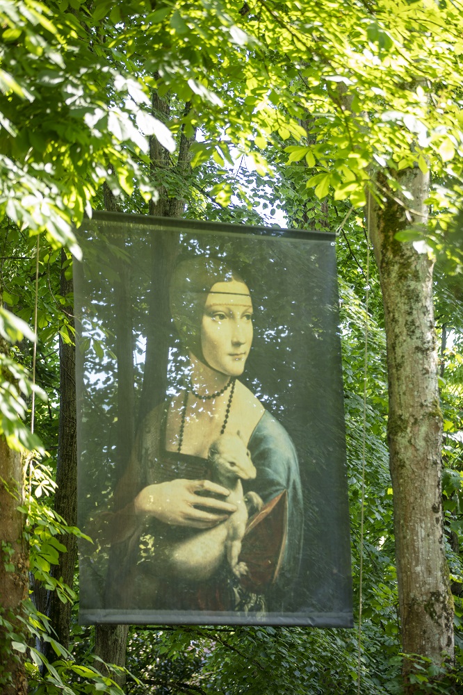 La Dame à l'hermine © Château du Clos Lucé - Parc Leonardo da Vinci, Amboise. Photo Eric Sander (29)
