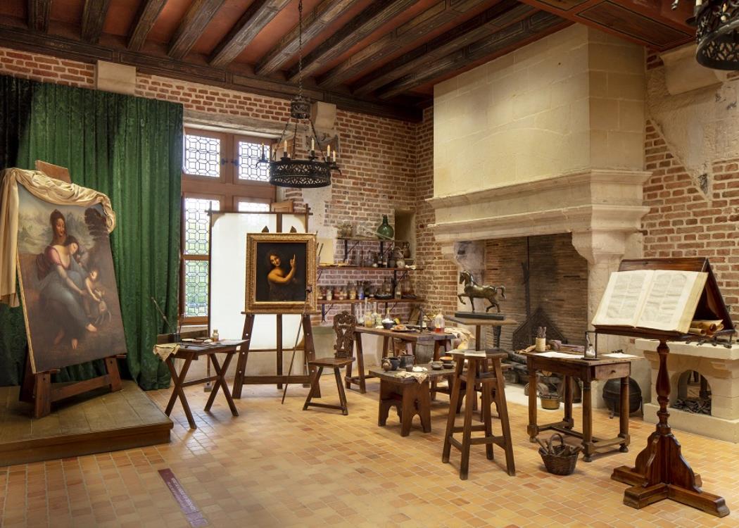 Les ateliers de Léonard de Vinci © Château du Clos Lucé - Parc Leonardo da Vinci, Amboise. Photo Eric Sander (6)