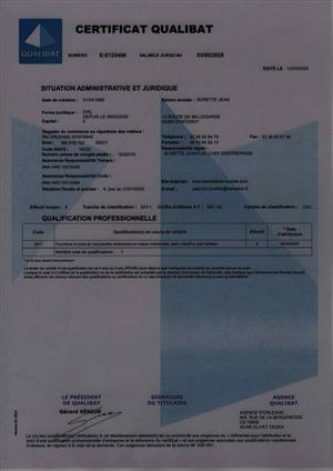 Ebénisterie Menuiserie Burette - Qualibat - RGE