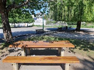 Aire de pique-nique à Meung-sur-Loire (bord des Mauves)