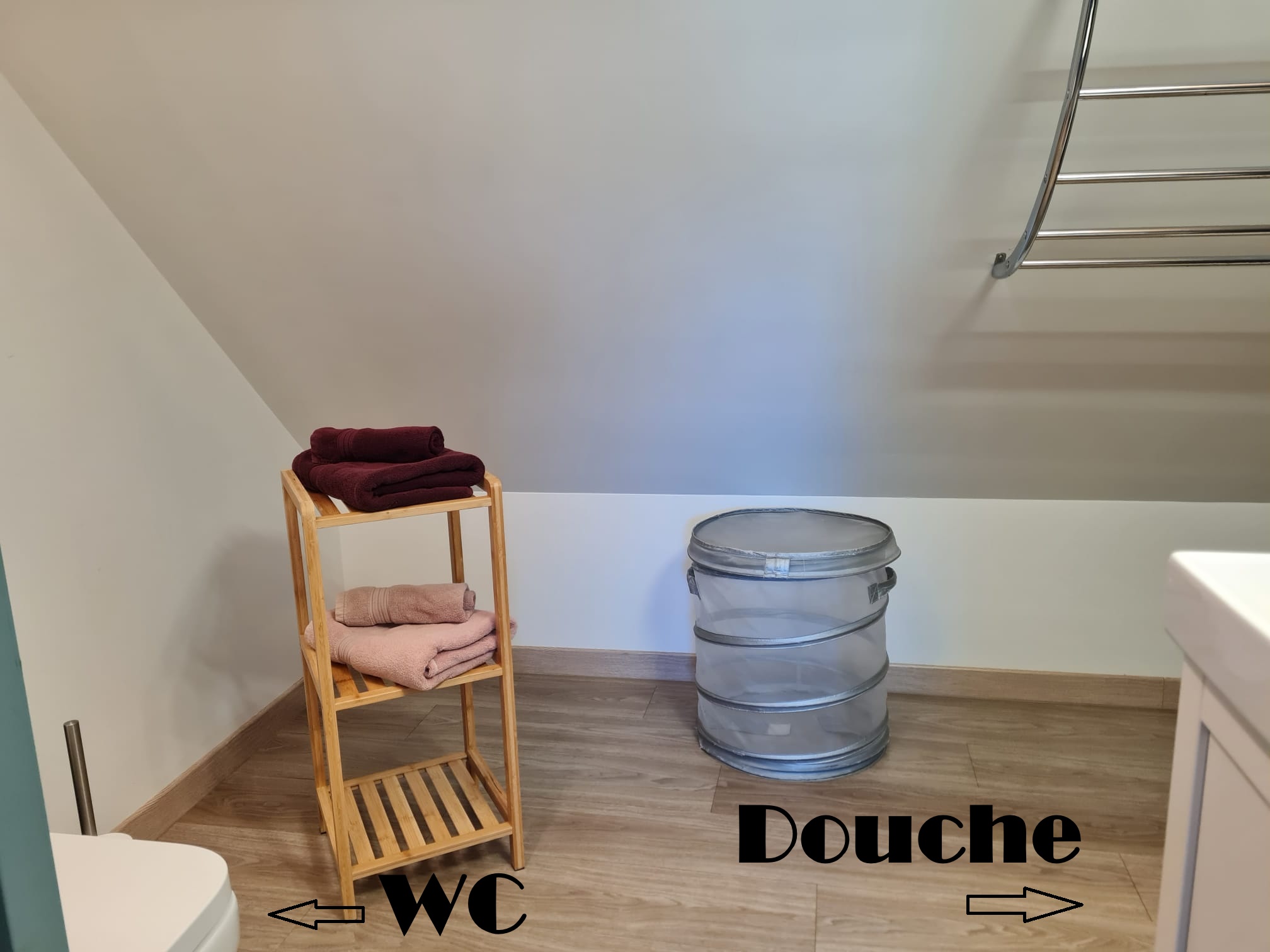 WC Douche Gite - Crédit photo : LS