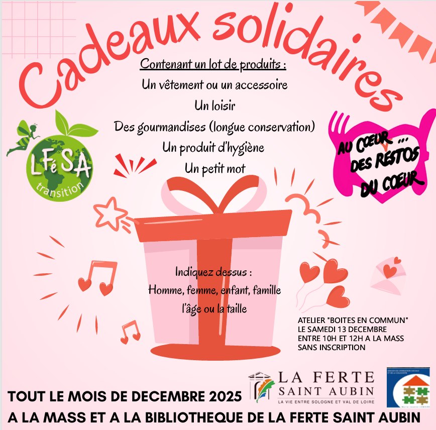 Cadeaux solidaires