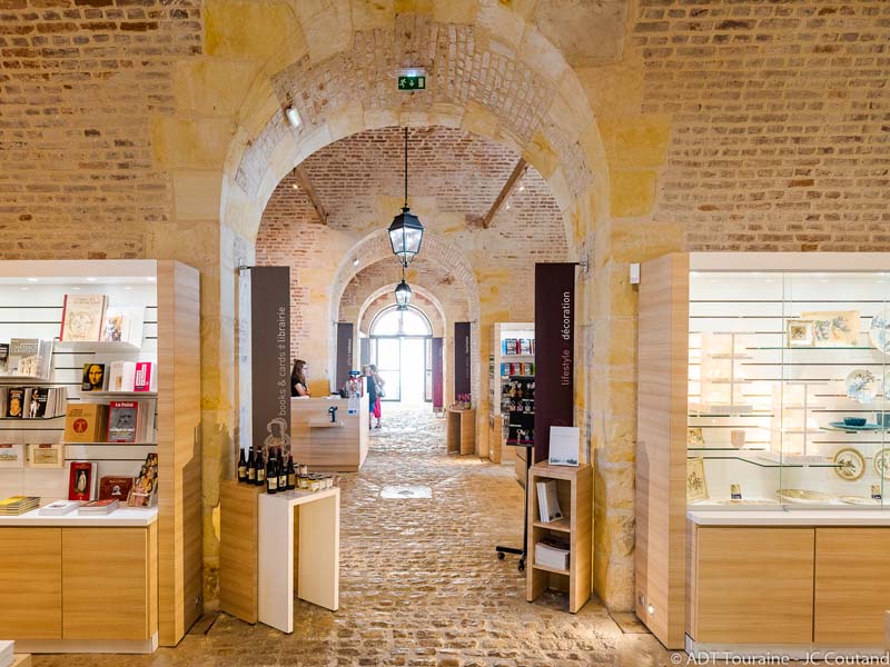The souvenir shop - Royal chateau of Amboise - France