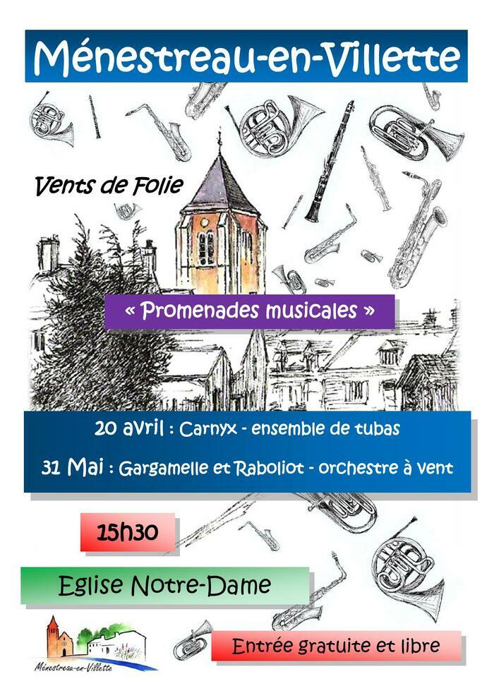 Promenade musicale Gargamelle et Raboliot