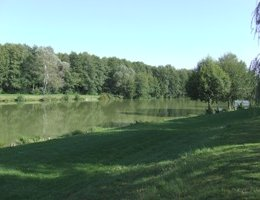 Aire de jeux et de pique-nique à l'aire de loisirs de l'étang des Coudreaux