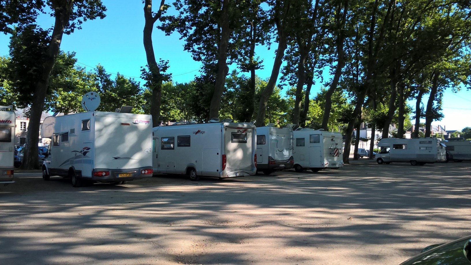 Aire de services pour camping-cars